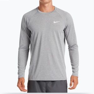 Men's training longsleeve Nike Heather light grey